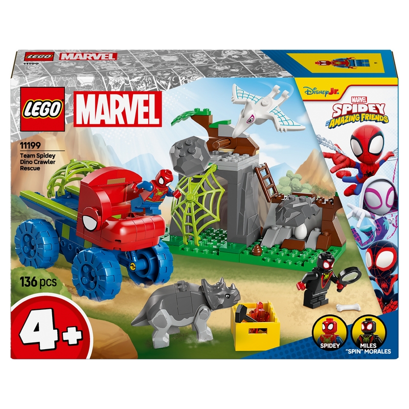 LEGO Marvel Spidey 11199 Záchranná misia tímu Spidey s dinosaurami